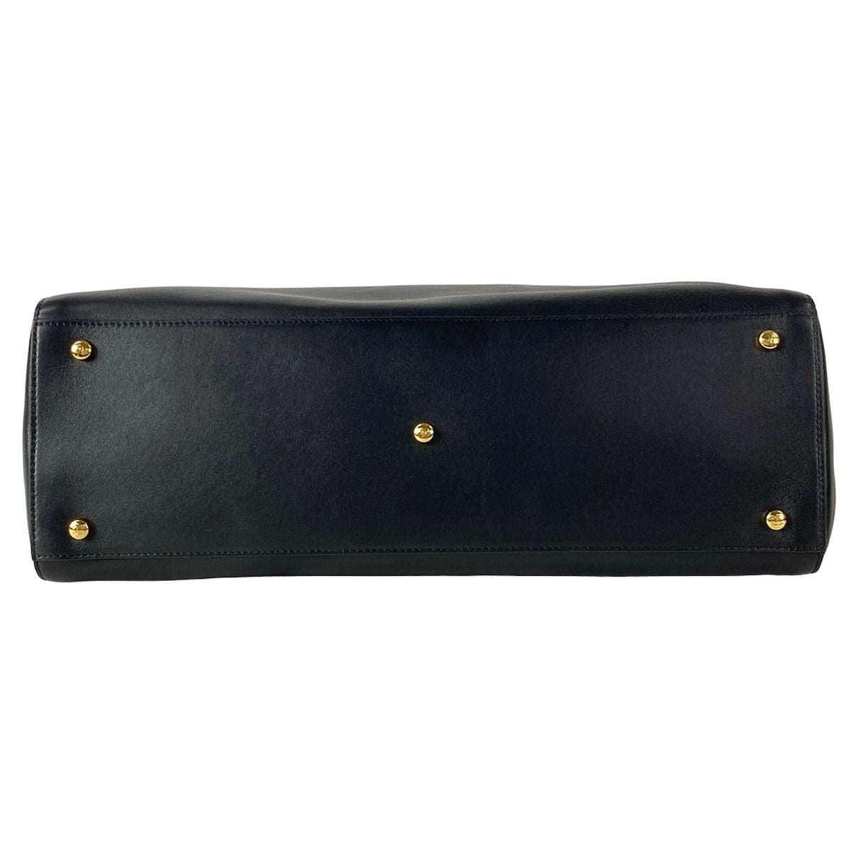 Chanel Tote Large Shopping Black Gold — view 5