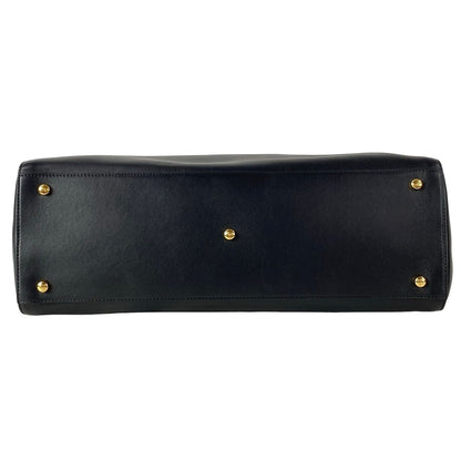 Chanel Tote Large Shopping Black Gold — view 5