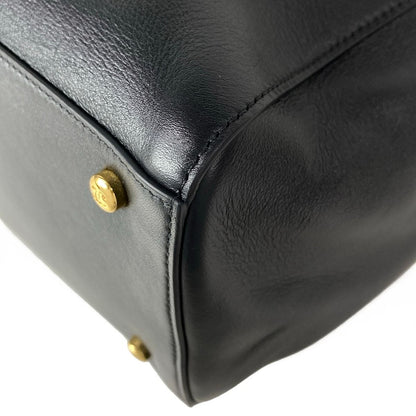 Chanel Tote Large Shopping Black Gold — view 6