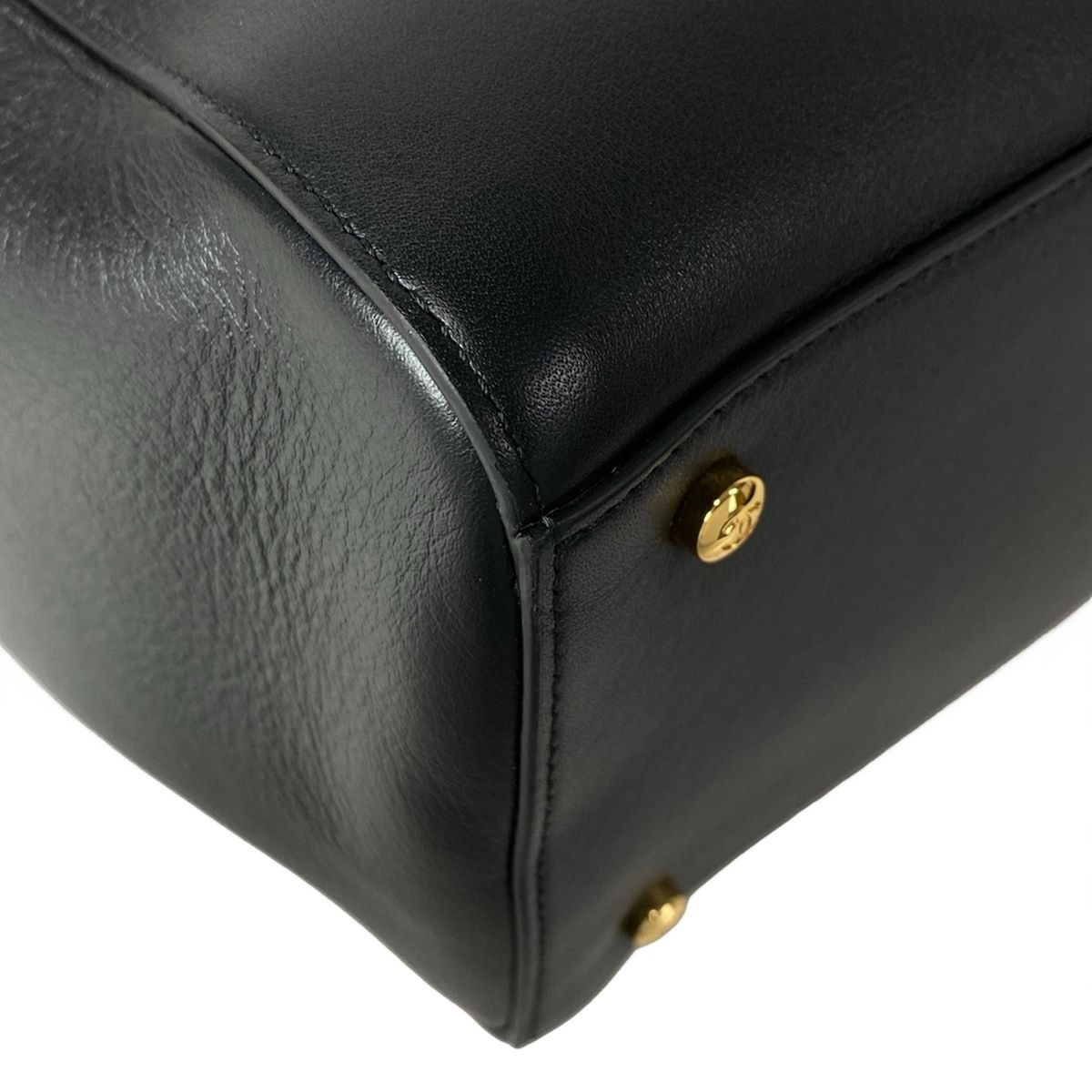 Chanel Tote Large Shopping Black Gold — view 7