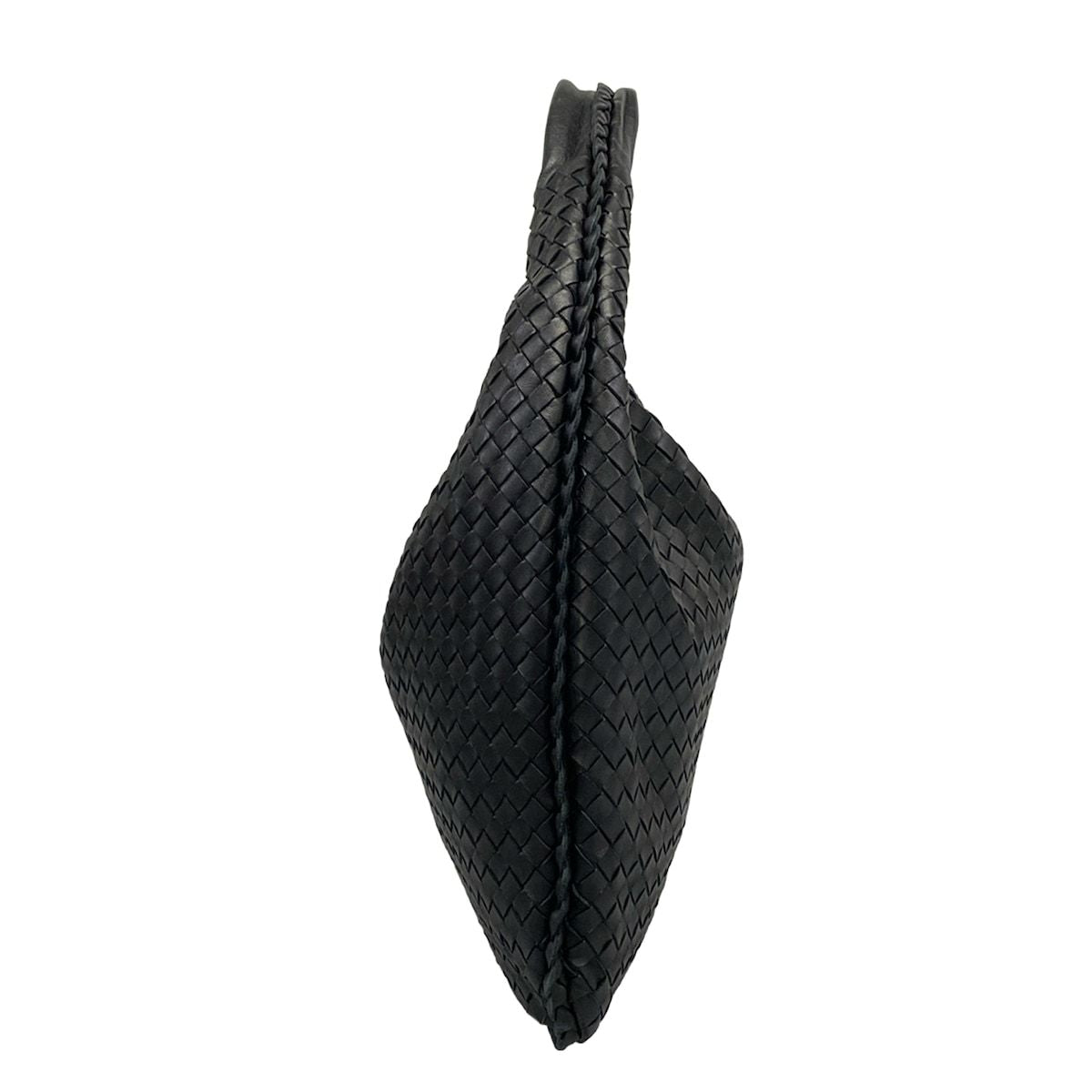 Bottega Veneta Shoulder Bag Medium Black Leather — view 2