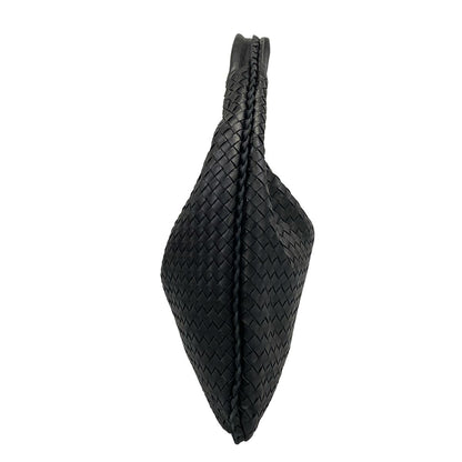 Bottega Veneta Shoulder Bag Medium Black Leather — view 2