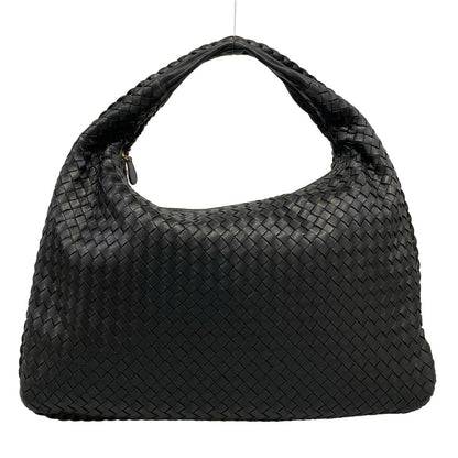 Bottega Veneta Shoulder Bag Medium Black Leather