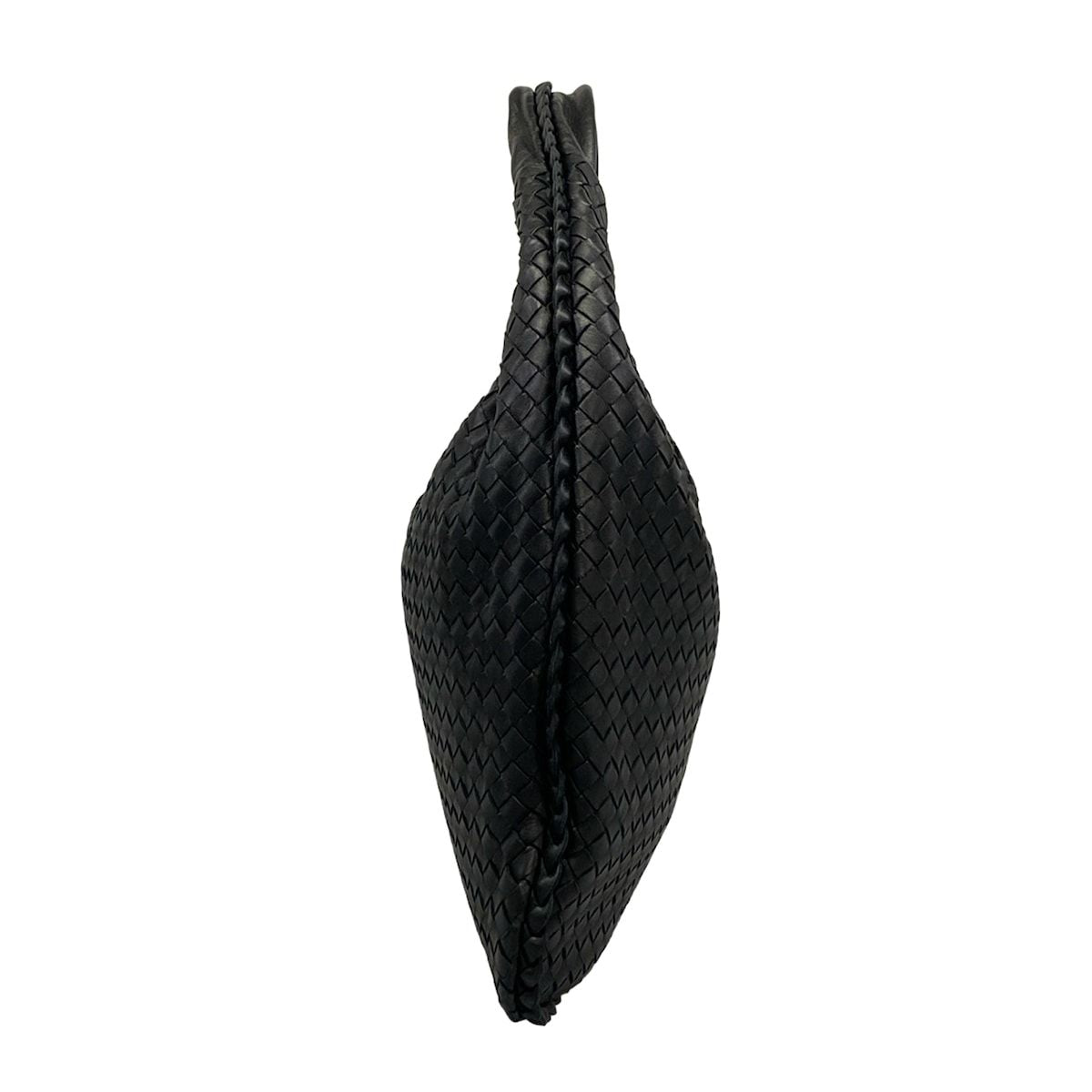 Bottega Veneta Shoulder Bag Medium Black Leather — view 4
