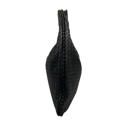 Bottega Veneta Shoulder Bag Medium Black Leather — view 4