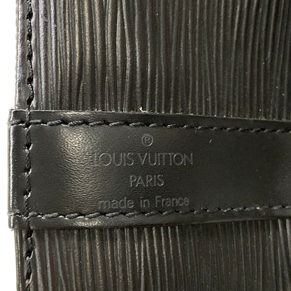 Louis Vuitton Shoulder Bag Epi Petit Noe Noir Leather — view 8