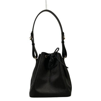Louis Vuitton Shoulder Bag Epi Petit Noe Noir Leather