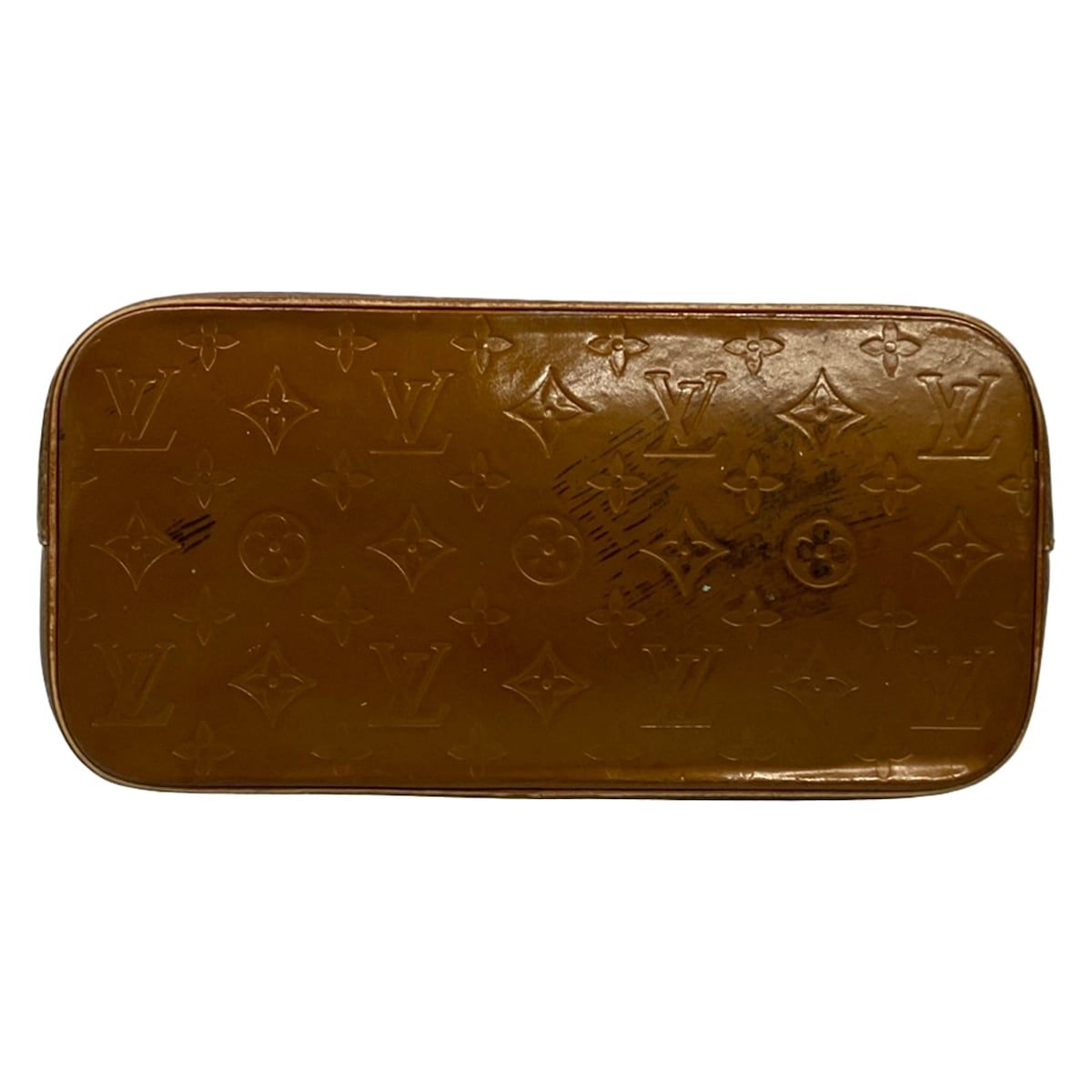 Louis Vuitton Tote Monogram Vernis Houston Blanc Leather — view 5