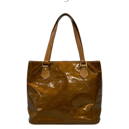 Louis Vuitton Tote Monogram Vernis Houston Blanc Leather — view 3