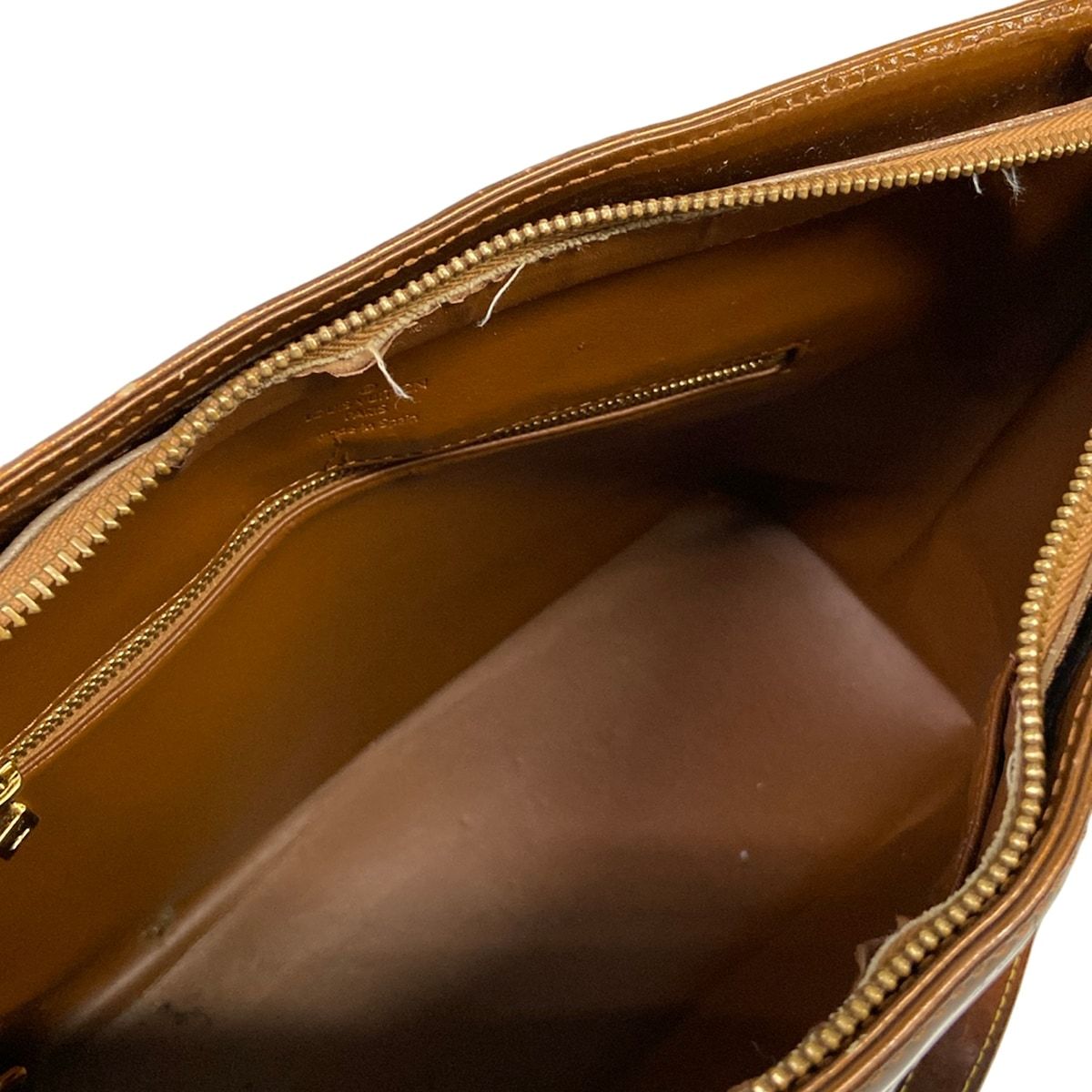 Louis Vuitton Tote Monogram Vernis Houston Blanc Leather — view 7