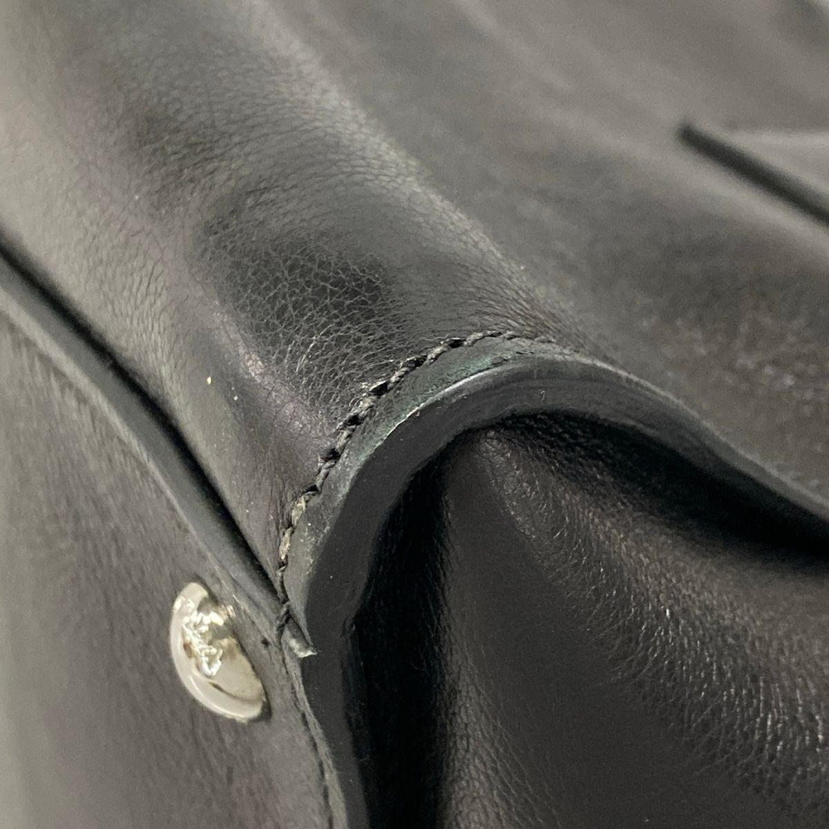 Prada Handbag Black Leather — view 6