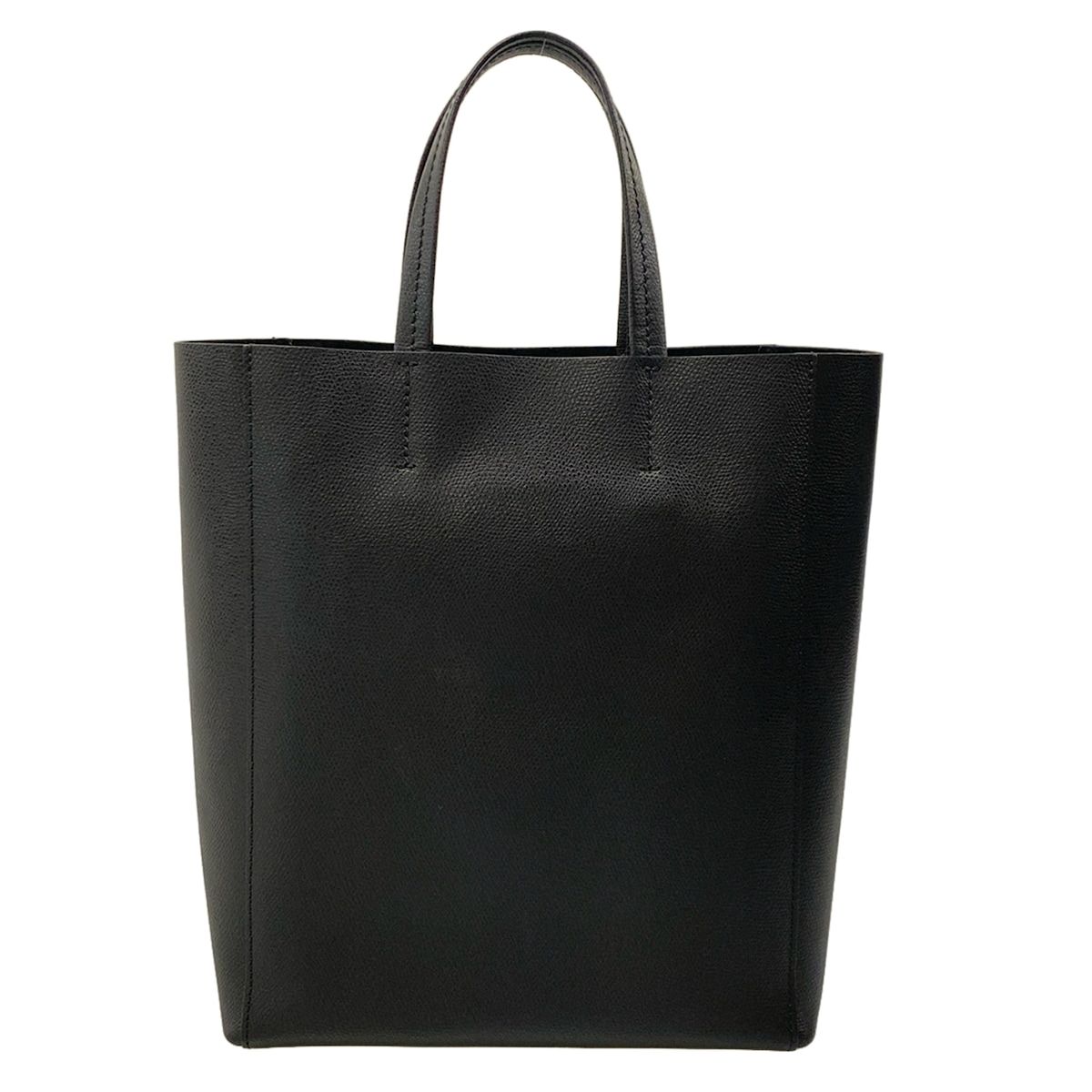 Celine Tote Vertical Cabas Mall Black Leather — view 3