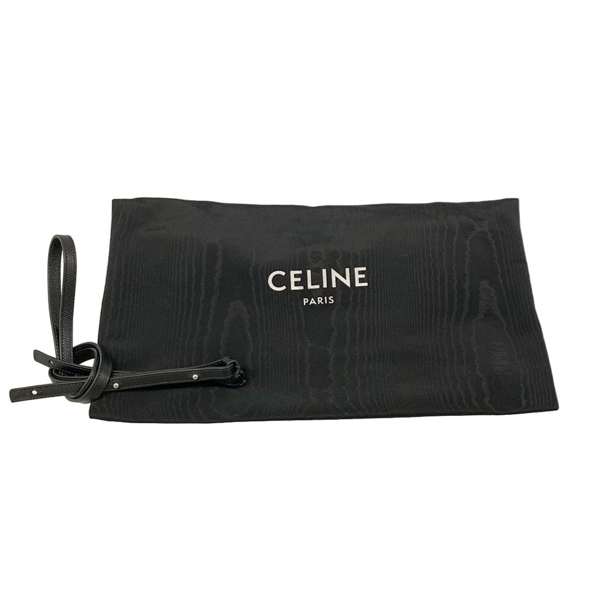 Celine Tote Vertical Cabas Mall Black Leather — view 8