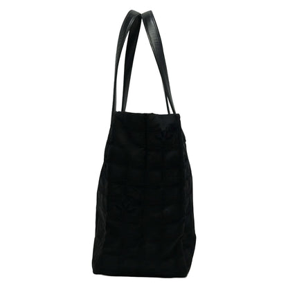 Chanel Tote New Travel Line MM Black Leather — view 2