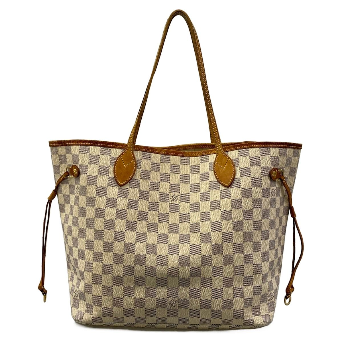 Louis Vuitton Tote Damier Neverfull MM Azur