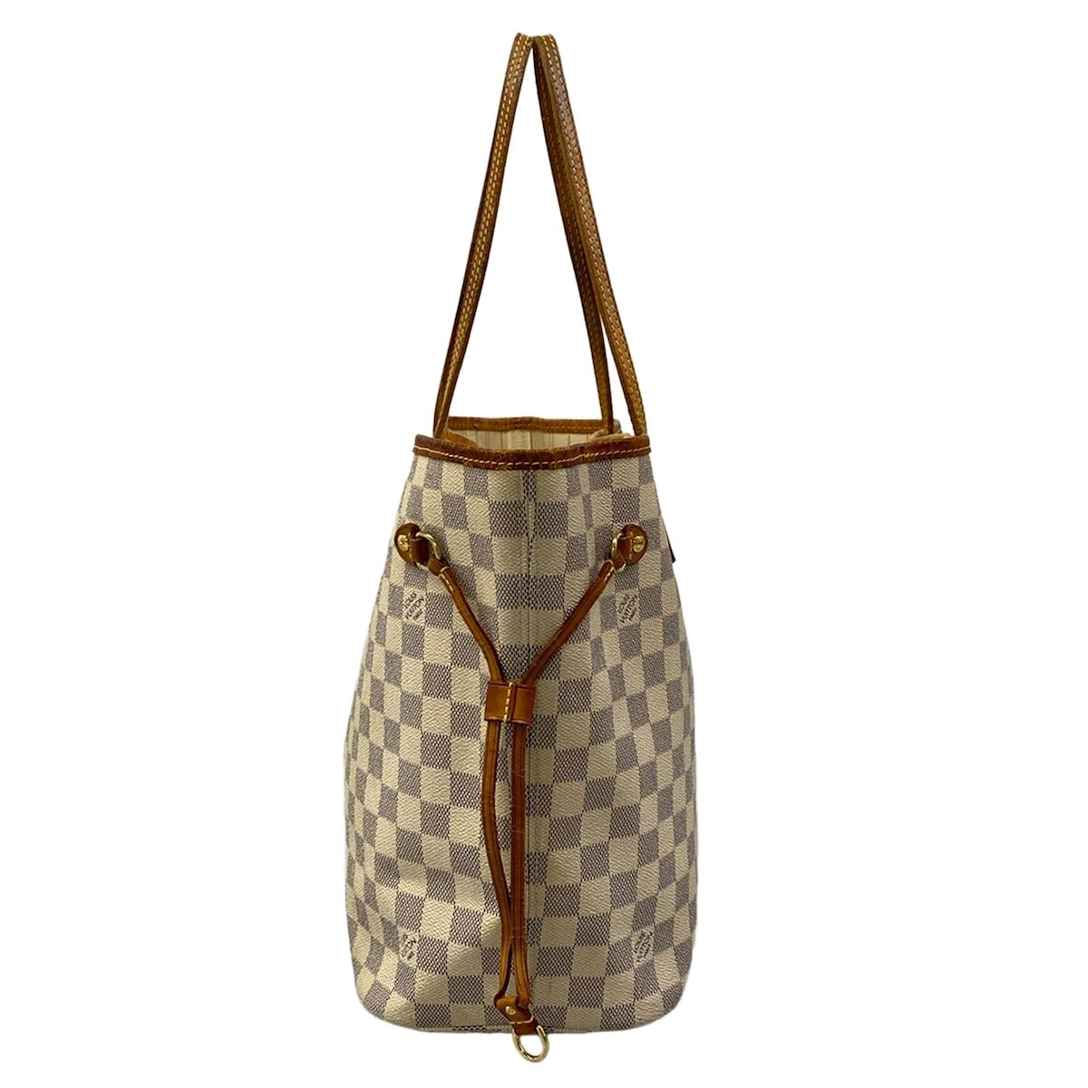 Louis Vuitton Tote Damier Neverfull MM Azur — view 4