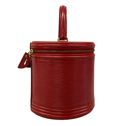 Louis Vuitton Vanity Bag Epi Cannes Castilian Red Leather — view 2