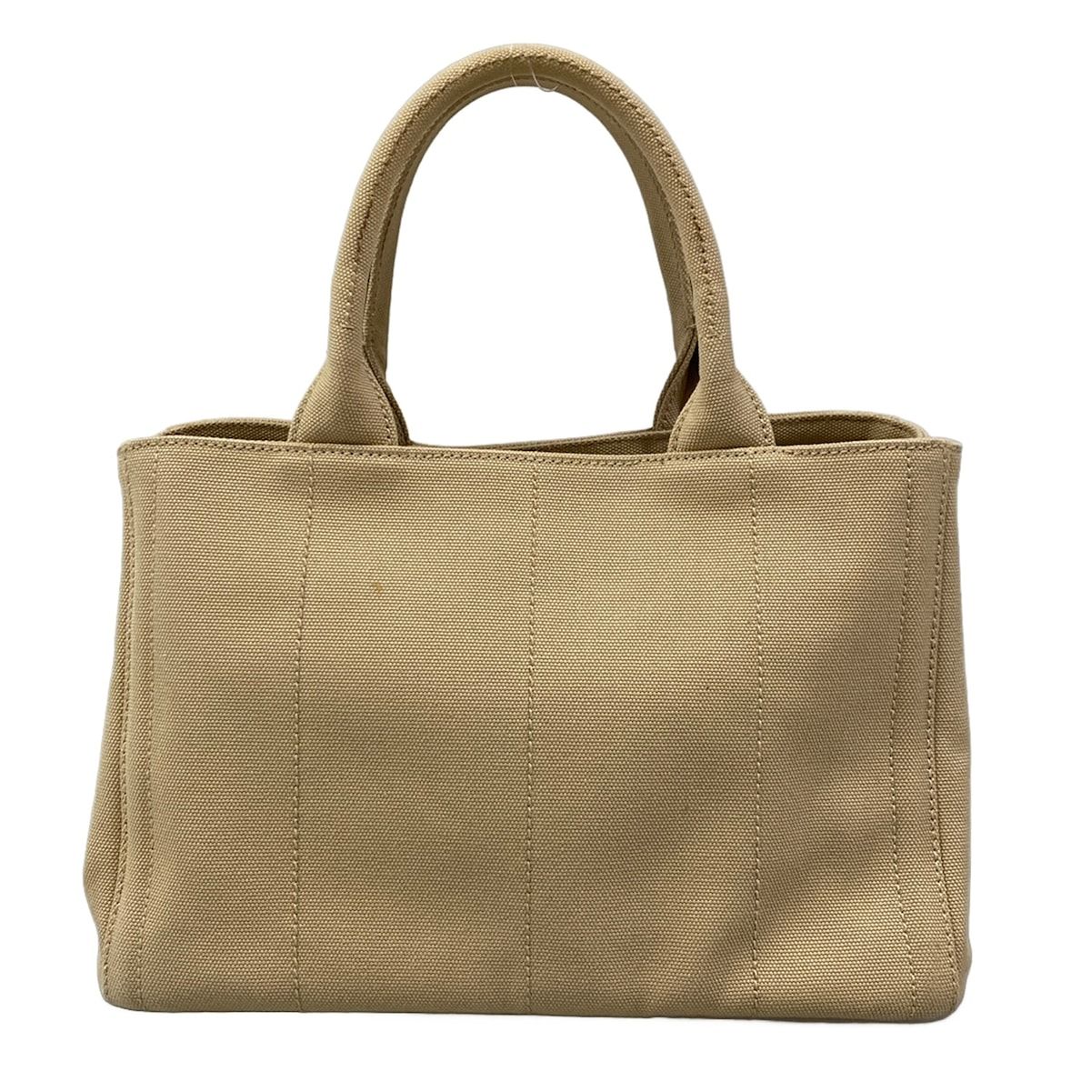 Prada Tote Canapa Beige Bijou Studs — view 3