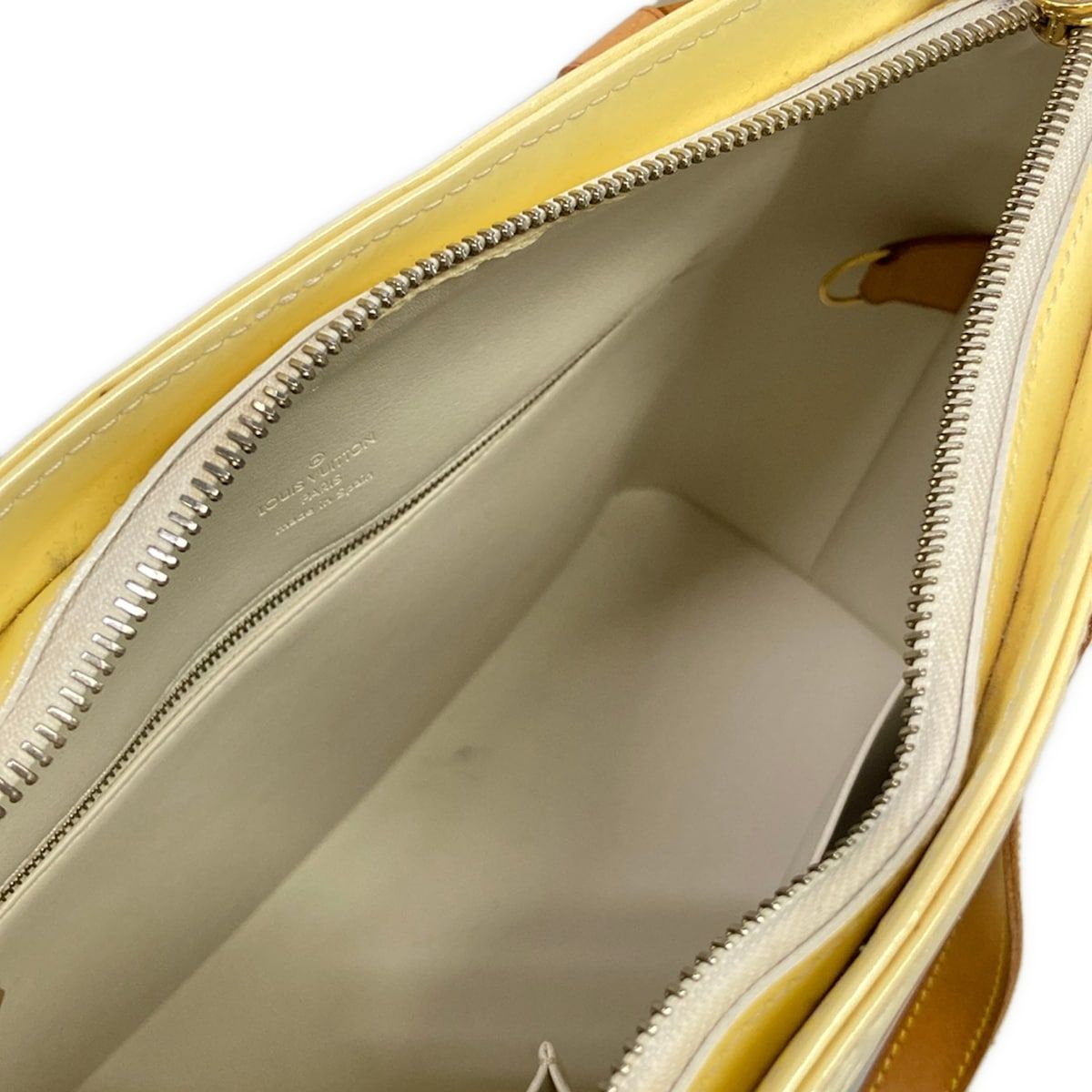 Louis Vuitton Tote Monogram Vernis Houston Perlee Leather — view 7