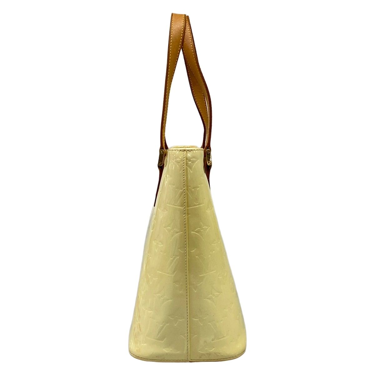 Louis Vuitton Tote Monogram Vernis Houston Perlee Leather — view 4