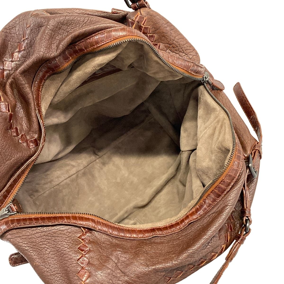 Bottega Veneta Handbag Dark Brown — view 7