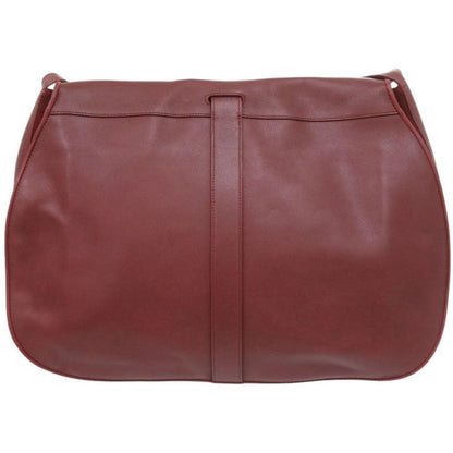 Cartier Must Leather Bordeaux Shoulder Bag — view 2