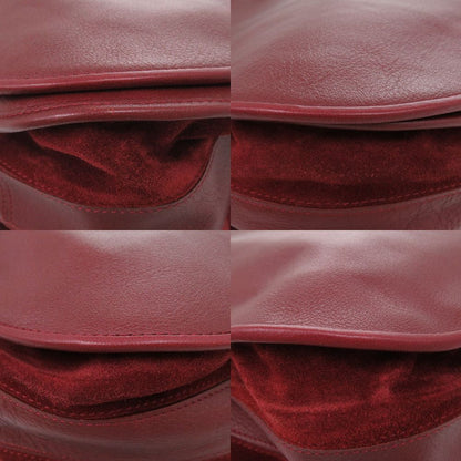 Cartier Must Leather Bordeaux Shoulder Bag — view 4