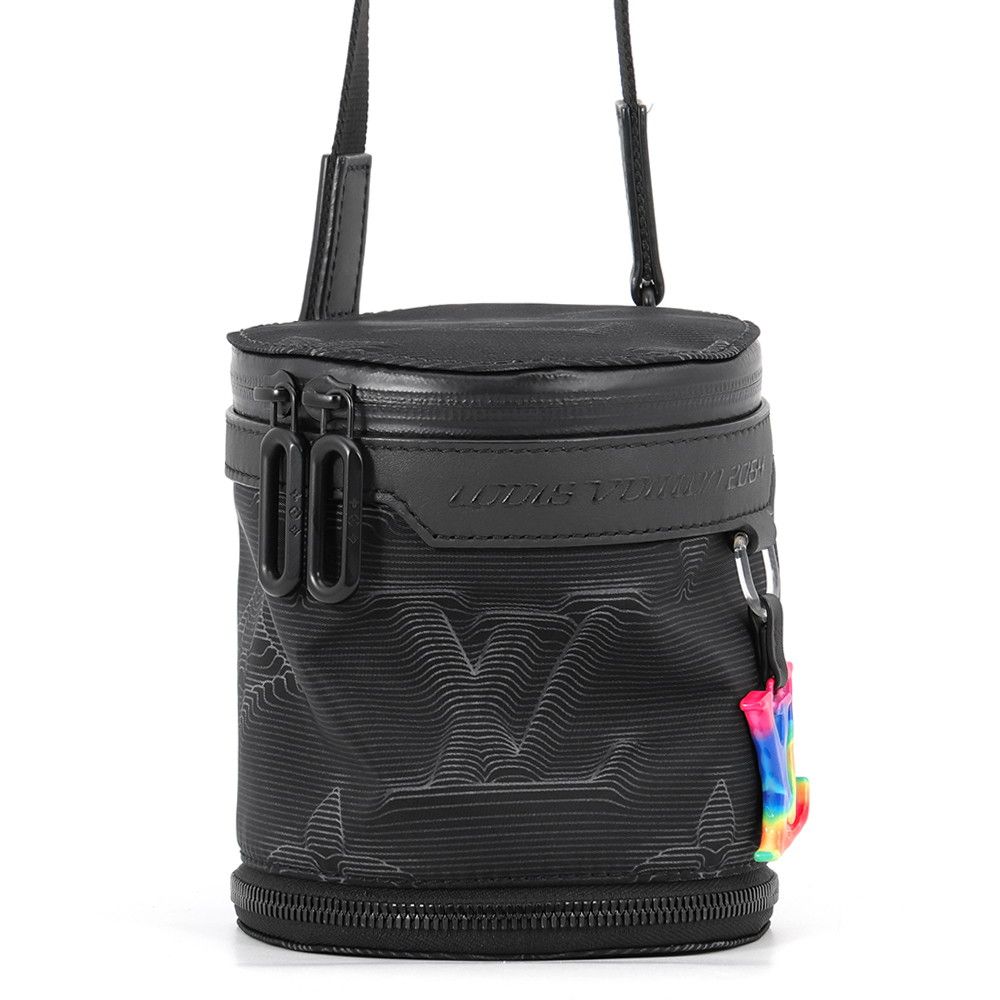 Louis Vuitton Shoulder Bag 3D Monogram Expansion Double Polochon 2-Way Black