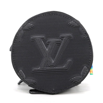 Louis Vuitton Shoulder Bag 3D Monogram Expansion Double Polochon 2-Way Black — view 5