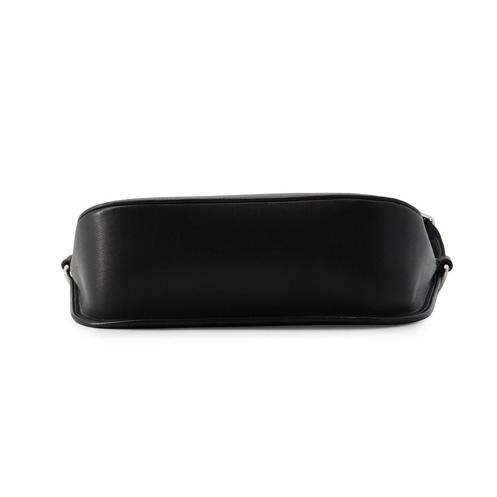 Hermes Tote Messenger Attrage Black Silver Ever Gray Canvas — view 3