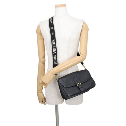 Louis Vuitton Shoulder Bag Monogram Empreinte Diane 2-Way Black — view 5