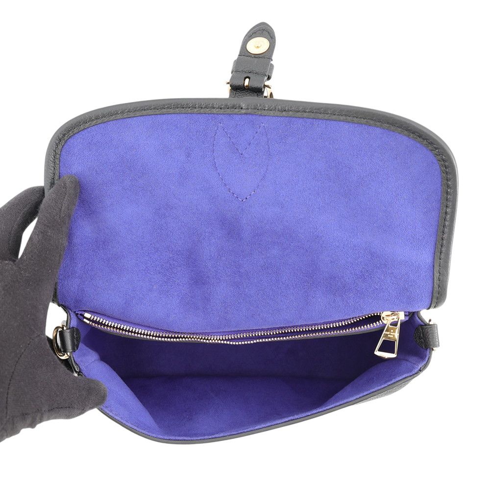 Louis Vuitton Shoulder Bag Monogram Empreinte Diane 2-Way Black — view 6