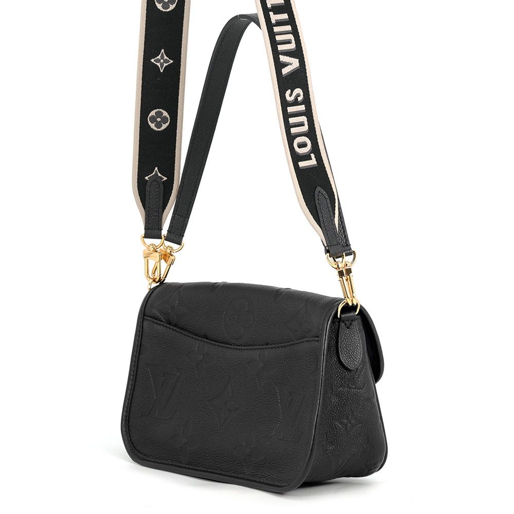 Louis Vuitton Shoulder Bag Monogram Empreinte Diane 2-Way Black — view 2