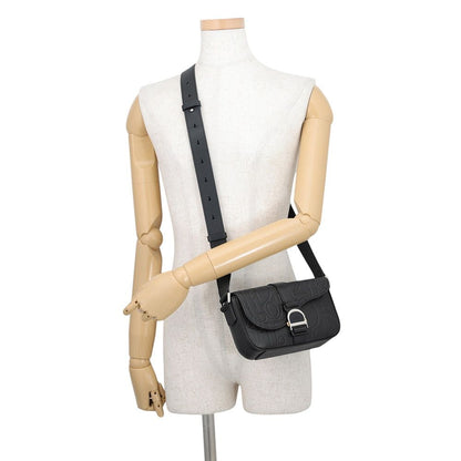 Dior Shoulder Bag Saddle Heritage Black — view 4