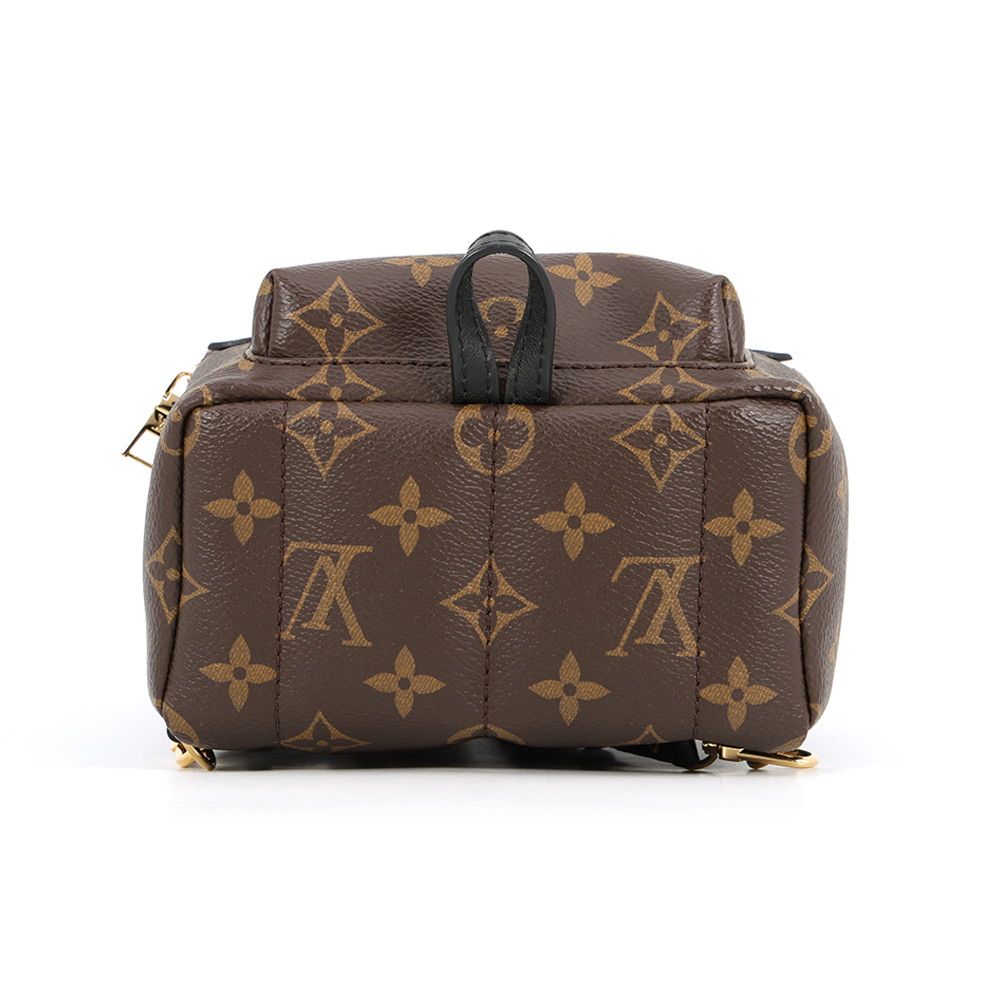 Louis Vuitton Backpack Monogram Palm Springs Mini Black — view 4