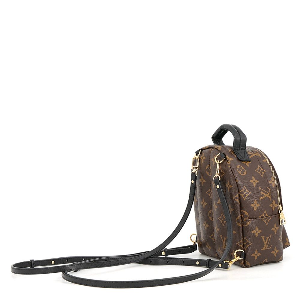 Louis Vuitton Backpack Monogram Palm Springs Mini Black — view 2