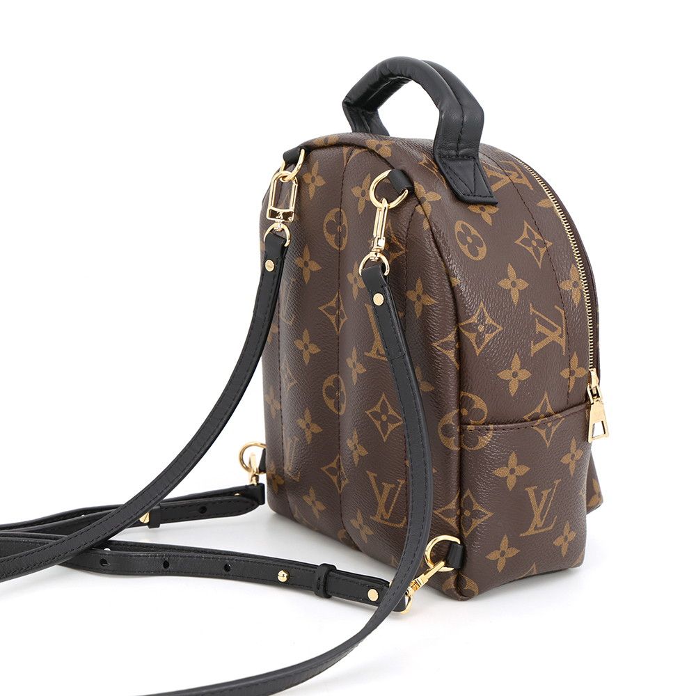 Louis Vuitton Backpack Monogram Palm Springs Mini Black — view 3