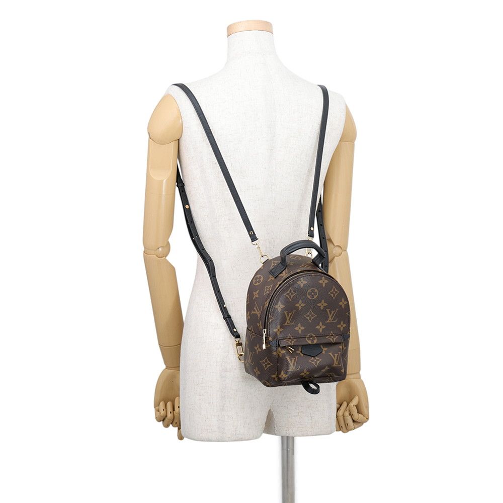 Louis Vuitton Backpack Monogram Palm Springs Mini Black — view 5