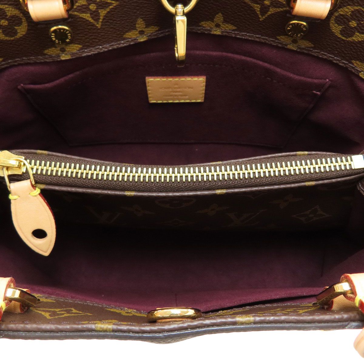 Louis Vuitton Montaigne BB Handbag Monogram Canvas — view 5