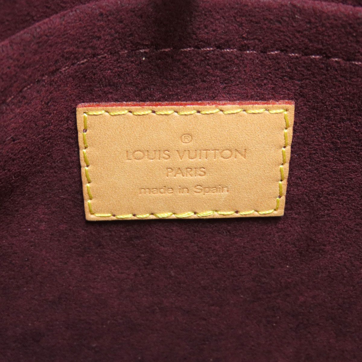 Louis Vuitton Montaigne BB Handbag Monogram Canvas — view 6
