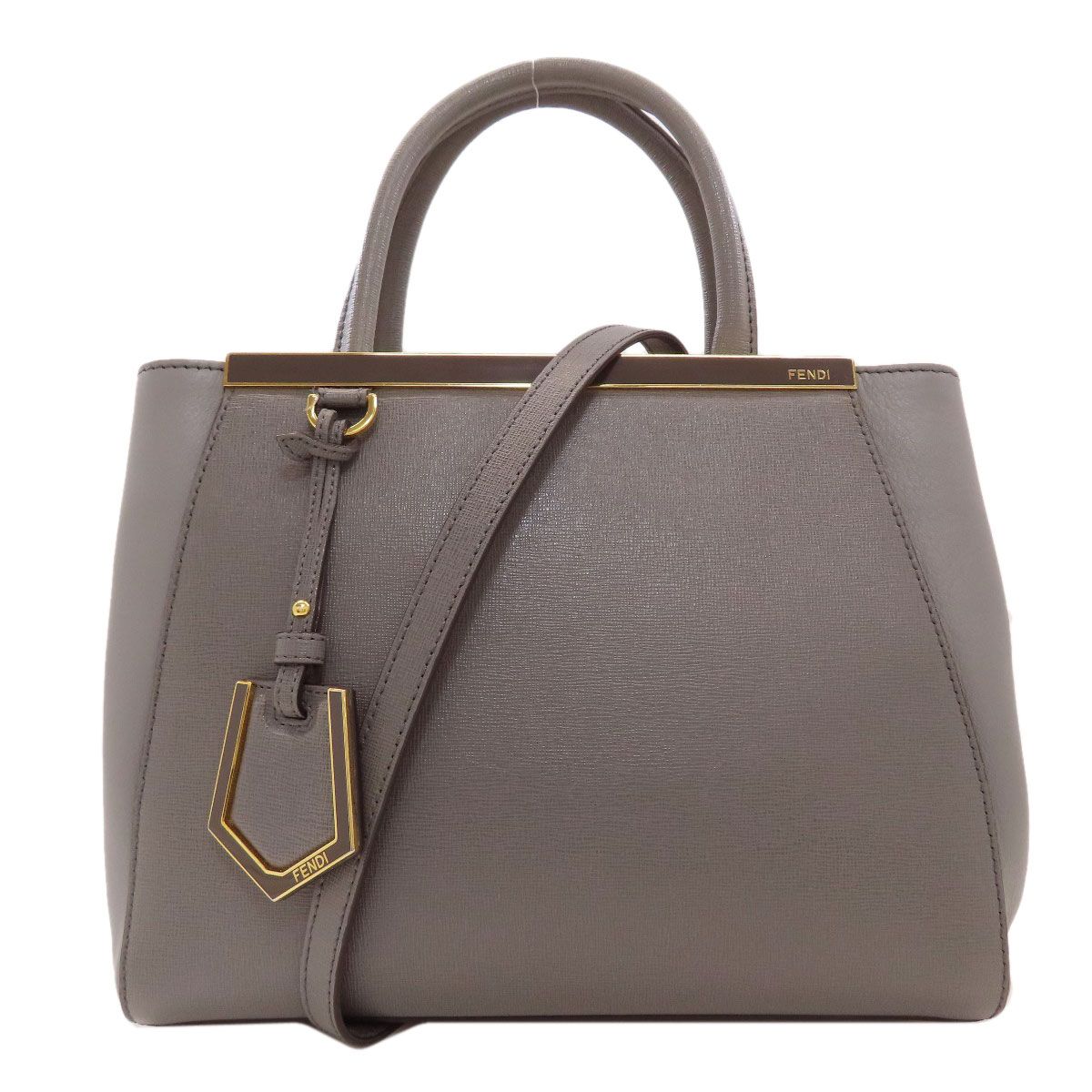 Fendi Toujours 2-Way Handbag Leather