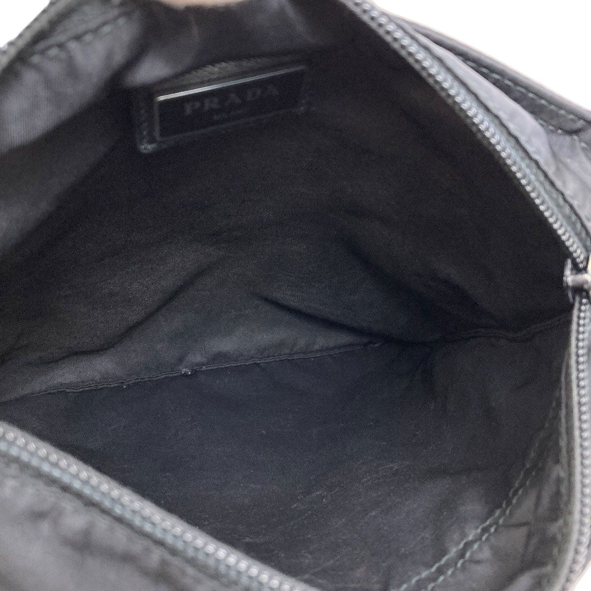 Prada Logo Shoulder Bag Nylon — view 5