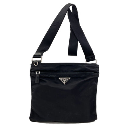 Prada Logo Shoulder Bag Nylon