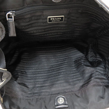 Prada Logo Shoulder Bag Nylon — view 5