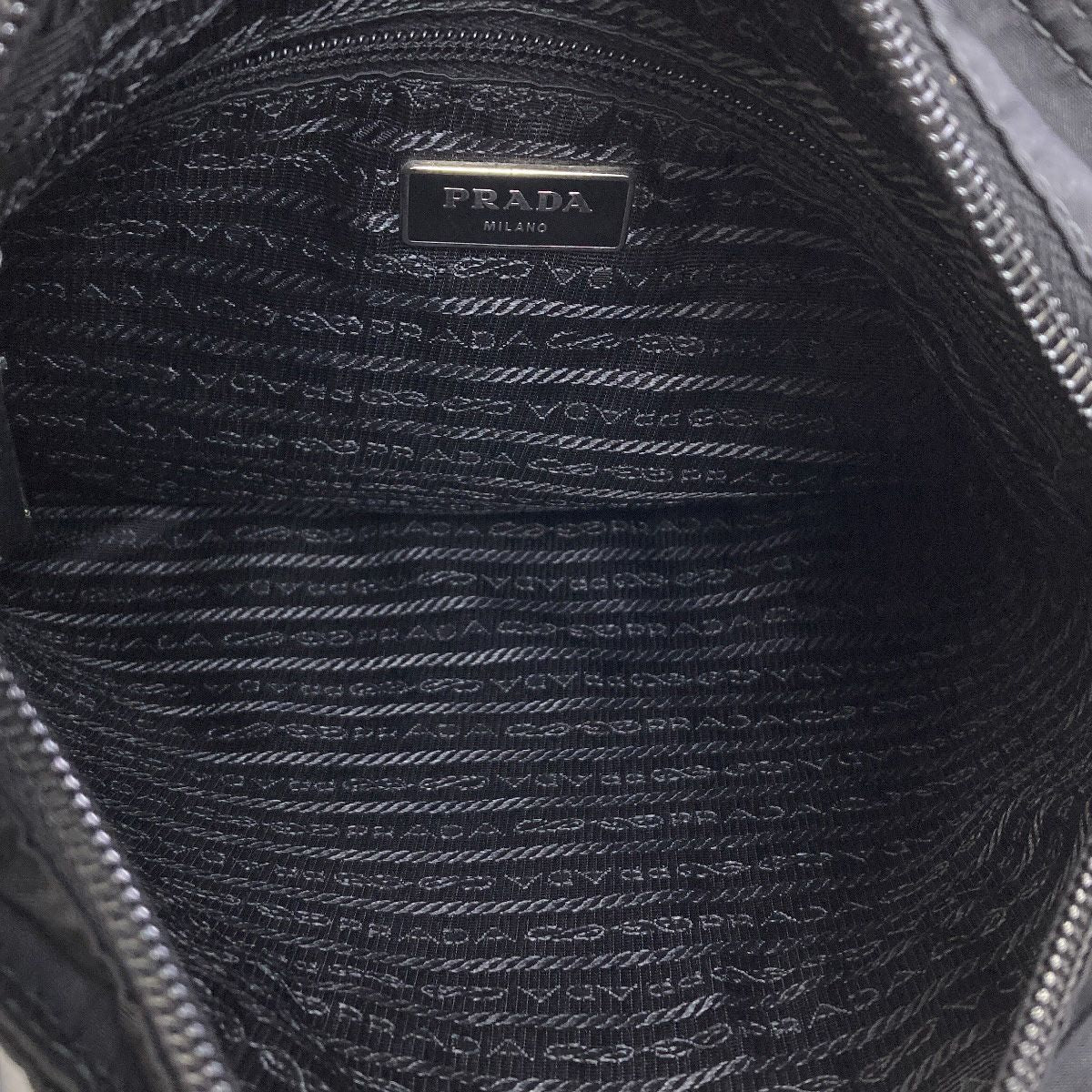 Prada Logo Shoulder Bag Nylon — view 5