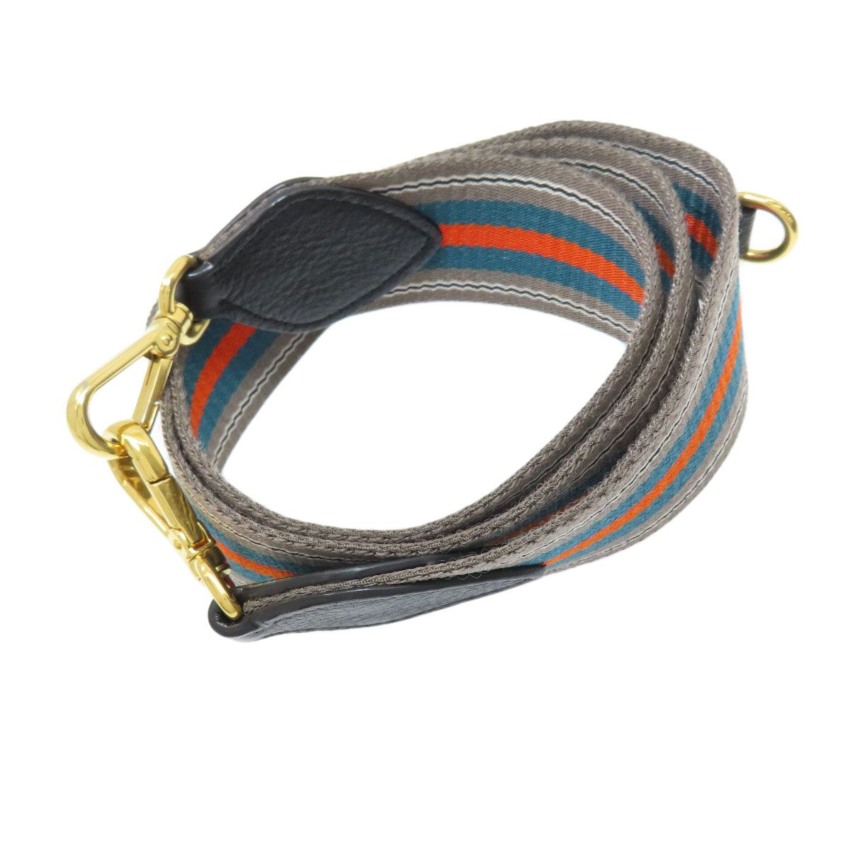 Prada Logo Shoulder Bag Calfskin — view 8