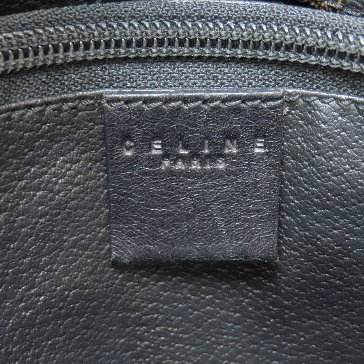 Celine Macadam Pattern Tote Leather — view 6