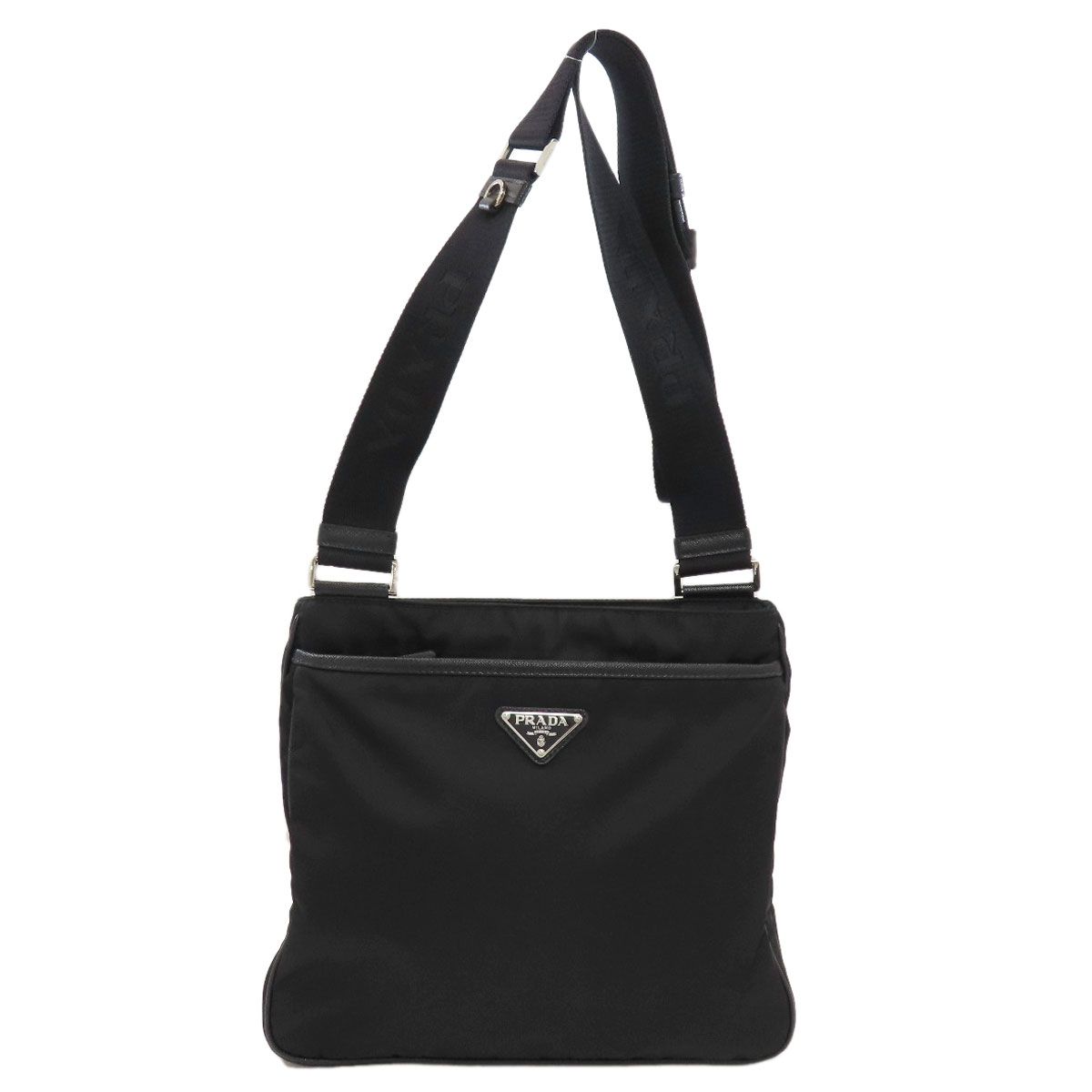 Prada Logo Shoulder Bag Nylon