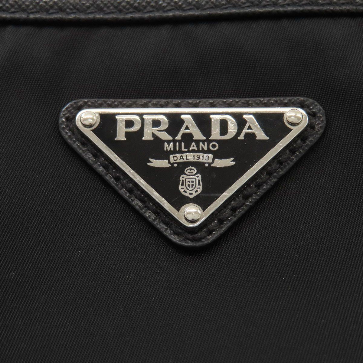 Prada Logo Shoulder Bag Nylon — view 7