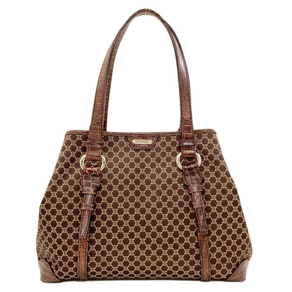 Celine Macadam Pattern Tote Canvas